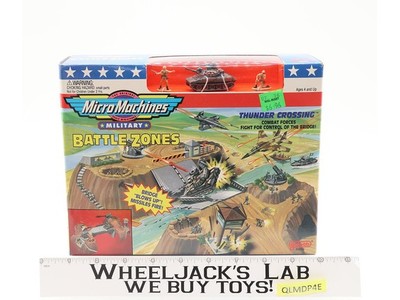 Thunder Crossing Micro Machines Battle Zones 1997 Galoob NEW MISB SEALED