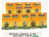 Lot of 9 Miniature Teenage Mutant Ninja Turtles 2003 Playmates NEW MOSC SEALED
