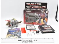 Slag MIB 100% Complete 1985 G Vintage Hasbro G1 Transformers Action Figure