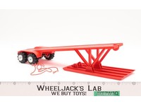 Red Official Competition Pull Trailer Schaper Stompers 1980s Vintage Parts