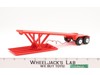 Red Official Competition Pull Trailer Schaper Stompers 1980s Vintage Parts