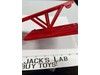 Red Official Competition Pull Trailer Schaper Stompers 1980s Vintage Parts