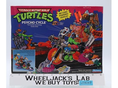 Psycho Cycle Teenage Mutant Ninja Turtles TMNT 1988 Playmates NEW MIB