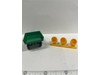 Tipping Trailer #51 w/ Barrels on Sprue Lesney Matchbox 1960's Vtg England w/Box