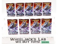 Lot of 9 Digimon D-Tector Booster Packs 2002 Bandai Card Game NEW SEALED