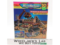 Spike's Auto Wreckers Highways & Byways Micro Machines 1996 Galoob Playset MISB