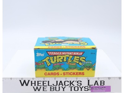 Box of Trading Cards TMNT Topps 1990 Teenage Mutant Ninja Turtles 22 NEW Packs