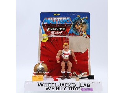 Flying Fists 100% Complete He-Man Masters Of The Universe MOTU Mattel 1985