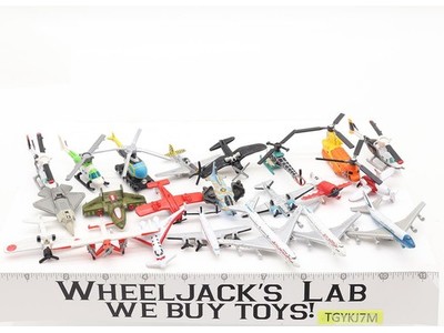 Lot of 22 Jets/Airplanes/Planes 1988-89 Vintage Galoob Micro Machines