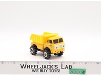 Schaper STOMPER Construction Dump Truck YELLOW 4x4 Vintage Light Works