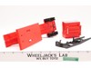 Red Official Competition Pull Trailer Schaper Stompers 1980s Vintage No Truck