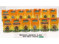 Lot of 13 Miniature Teenage Mutant Ninja Turtles 2003 Playmates NEW MOSC SEALED