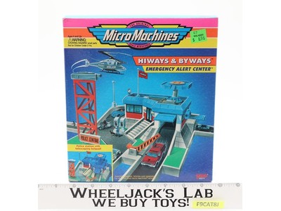 Emergency Alert Center Highways & Byways Micro Machines 1994 Galoob Playset MISB