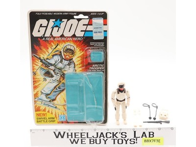 Snow Job V1 COMPLETE W/Cardback 20 & Bubbles 1983 GI Joe ARAH Vintage Figure