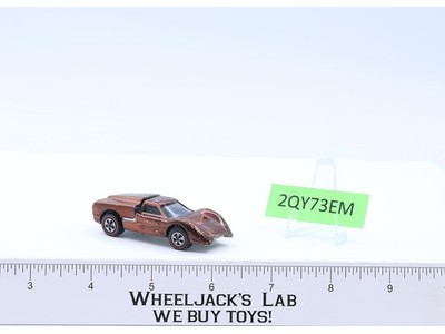 Ford J-Car Brown 1967 1968 Mattel Hot Wheels Vintage Redline RL