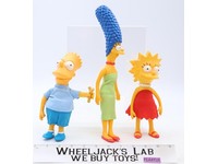 Lot of 3 from The Simpsons Bart, Lisa, Marge Hamilton Gifts 1990 Vintage Figures