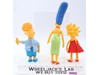 Lot of 3 from The Simpsons Bart, Lisa, Marge Hamilton Gifts 1990 Vintage Figures