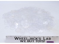 Lot of 364 Clear Round Action Figure Stands for 1:18 Size Figures