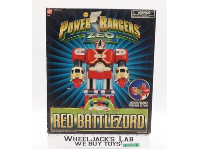 Deluxe Red Battlezord 100% Complete Power Rangers Zeo 1995 Bandai Action Figure