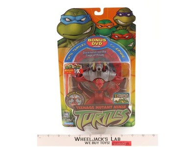 Razor Fist Teenage Mutant Ninja Turtles TMNT 2004 Playmates MOSC NEW w/Donus DVD