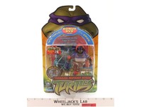 Biker Don TMNT 2003 Playmates Action Figure NEW SEALED MOSC with Bonus DVD