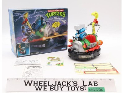 Don's Krazy Carnival Car 100% Complete TMNT 1991 Playmates Action Figure Vehicle