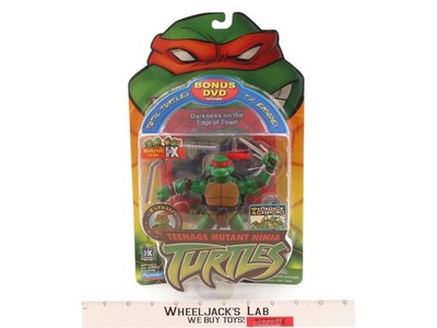 Rapheal Teenage Mutant Ninja Turtles TMNT 2002 Figure NEW SEALED with Bonus DVD