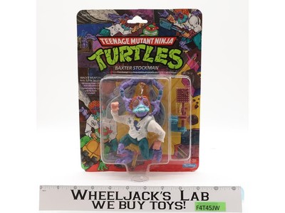 Baxter Stockman Teenage Mutant Ninja Turtles TMNT 1988 Playmates NEW MOSC SEALED