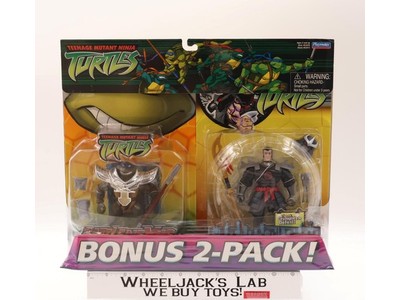 Bonus 2-Pack Ninja Knights Raphael and Casey Jones TMNT 2006 MOSC NEW