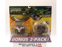 Bonus 2-Pack Ninja Knights Raphael and Casey Jones TMNT 2006 MOSC NEW