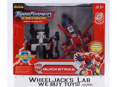 Quickstrike Transformers Energon 2004 Hasbro Action Figure NEW MOSC SEALED