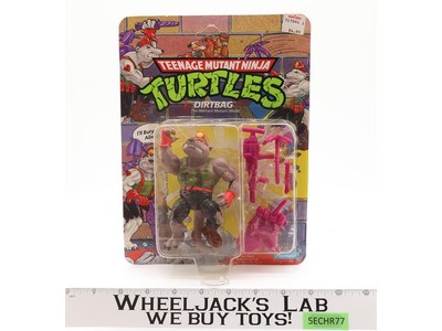 Dirtbag Teenage Mutant Ninja Turtles TMNT 1991 Playmates Figure NEW MOSC SEALED