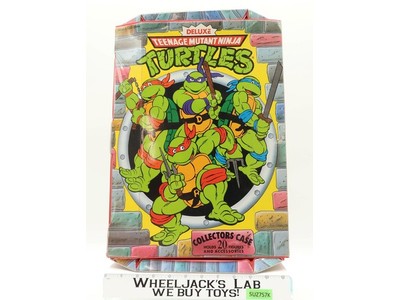 Deluxe Collectors Carry Case W/Trays TMNT Teenage Mutant Ninja Turtles Tara Toy