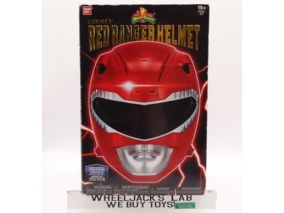 Legacy Red Ranger Helmet Mighty Morphin Power Rangers MMPR 2016 Bandai 1:1 Scale