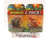2-Pack Turtle Titan Mike and Foot Fire Mystic TMNT 2004 Playmates MOSC NEW