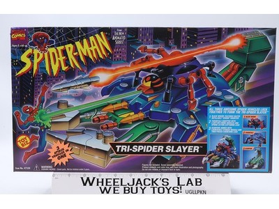 Tri-Spider Slayer Spider-Man Marvel Comics 1994 ToyBiz Vehicle NEW MISB SEALED