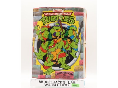 Deluxe Collectors Carry Case W/Trays TMNT Teenage Mutant Ninja Turtles Tara Toy