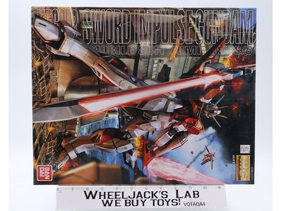MG Sword Impulse Gundam Z.A.F.T. Mobile Suit Bandai 1/100 Kit NEW MISB SEALED