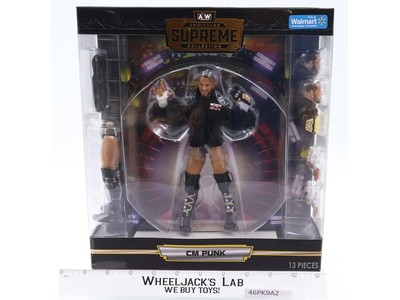 CM Punk AEW Wrestling Supreme Collection 2023 #07 Series 4 NEW SEALED