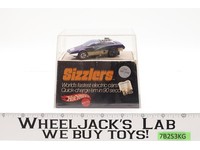 Hot Head #6505 Sizzlers Purple 1969 1970 Hot Wheels Redline w/ Display Untested
