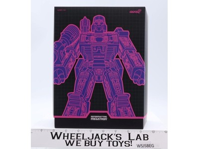Reformating Megatron Transformers Ultimates! 2023 Super7 Action Figure NEW MIB