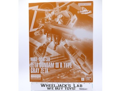 MG MSZ-006-3B Zeta Gundam III B Type Gray Zeta 2015 Bandai 1/100 Kit NEW MIB
