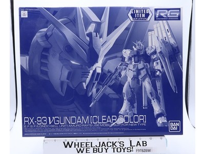 RG RX-93 V Gundam [Clear Color] 2021 Bandai 1/144 Model Kit NEW MIB