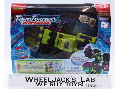 Scavenger W/ Rollbar Transformers Armada 2002 Hasbro Action Figure NEW SEALED