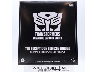 Nemesis Bridge Transformers Dramatic Capture Series 2024 Hasbro NEW MIB