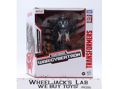 Optimus Primal Transformers Netflix War for Cybertron Trilogy Hasbro NEW SEALED