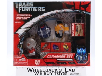 Undercover Carabiner Set Transformers Movie 2007 Hasbro NEW SEALED