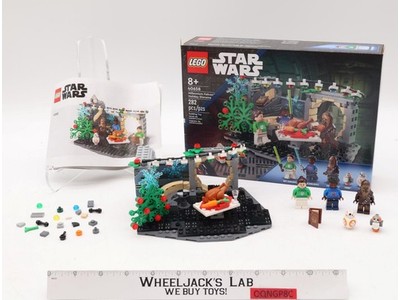 #40658 Millennium Falcon Holiday Diorama 100% Complete W/Box Lego 2023 Star Wars