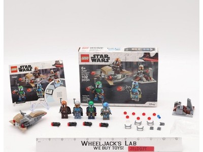 #75267 Mandalorian Battle Pack 100% Complete W/ Box Lego 2020 Star Wars