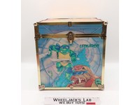 Wooden Toy Chest Teenage Mutant Ninja Turtles TMNT 1980's 16" Cube Storage Box
